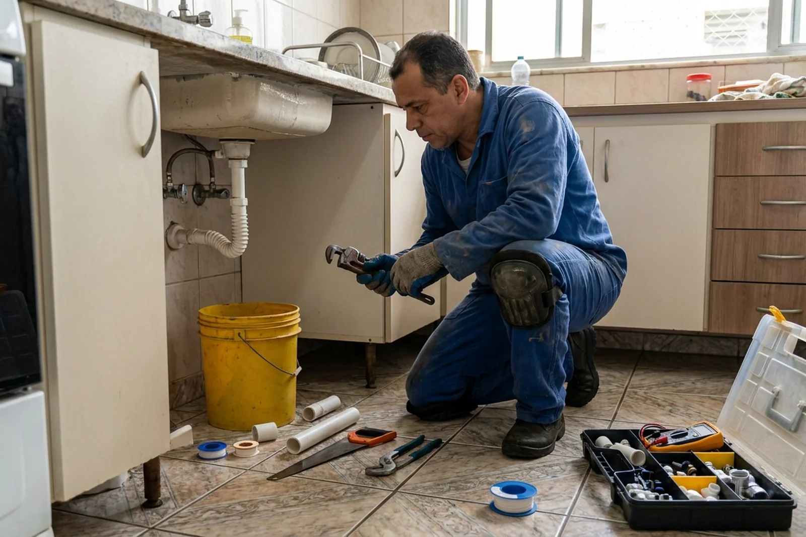 Reparos hidráulicos e detecção de vazamento em Natal-RN
